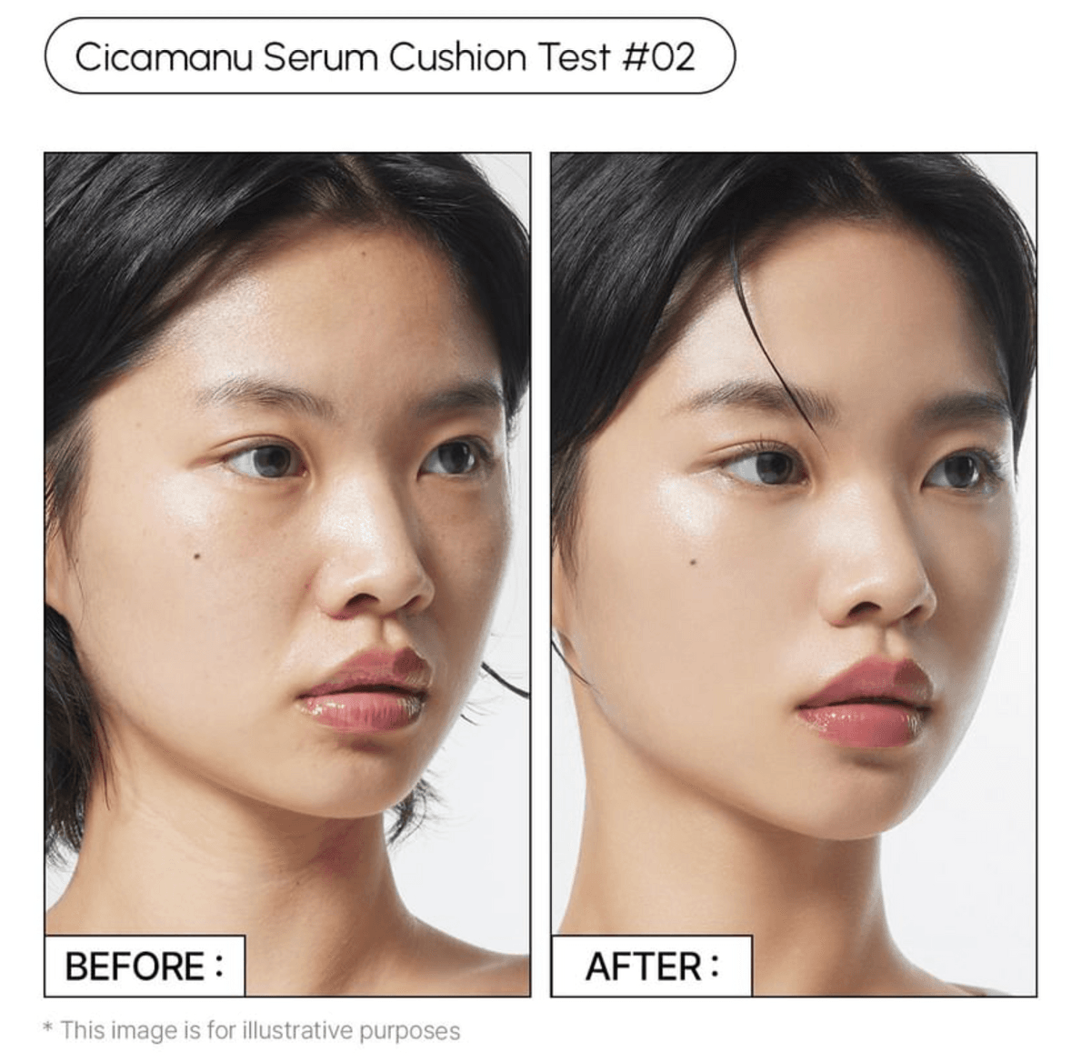 Parnell Cicamanu Serum Cushion 27C Cool Petal - Ενυδατικό Καλυπτικό Μέικαπ με Serum - Image 3