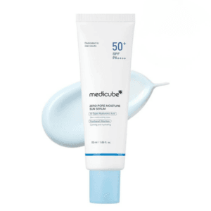 Medicube Zero Pore Moisture Sun Serum SPF50+ PA++++ - Αντηλιακός ορός Προσώπου Ενυδάτωσης & Σύσφιξης Πόρων