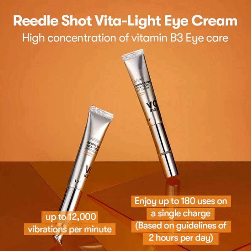 VT Cosmetics Reedle Shot Vita-Light Eye Cream - Κρέμα Ματιών για Μαύρους Κύκλους και Σύσφιξη - Image 5