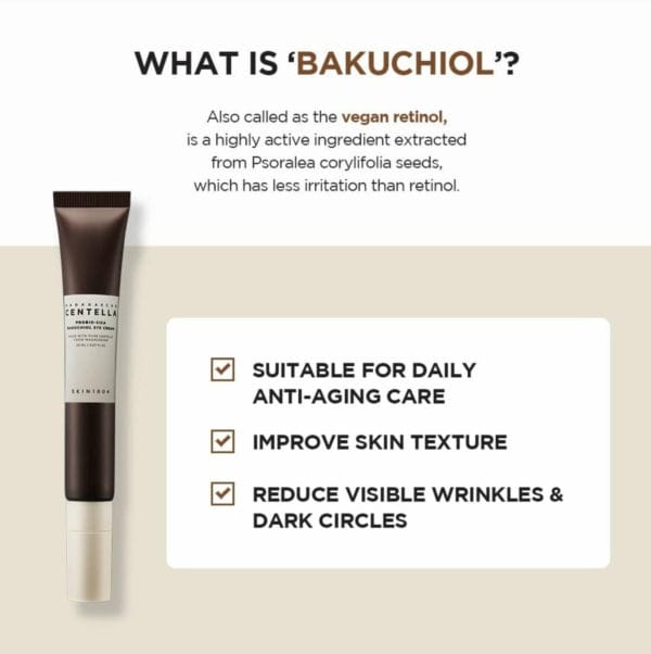 SKIN1004 Madagascar Centella Probio-Cica Bakuchiol Eye Cream - Image 3