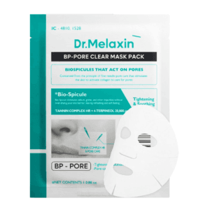 Dr. Melaxin BP Pore Clear Facial Mask - Μάσκα με Μικροβελόνες & Νιασιναμίδη για βαθύ καθαρισμό 5τμχ