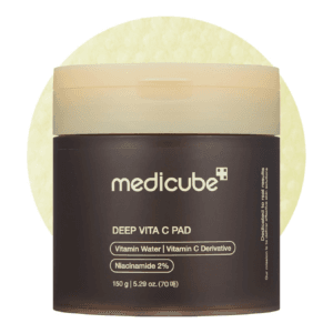 Medicube Deep Vita C Pad - Pads βιταμίνης C για λάμψη, ομοιόμορφο τόνο και μείωση δυσχρωμιών