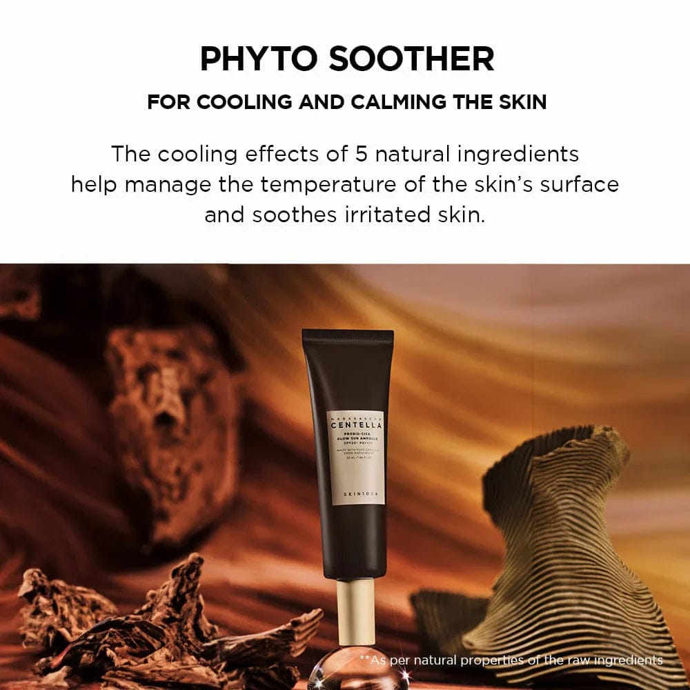 SKIN1004 Madagascar Centella Probio-Cica Glow Sun Ampoule SPF50+ PA++++ - Image 4