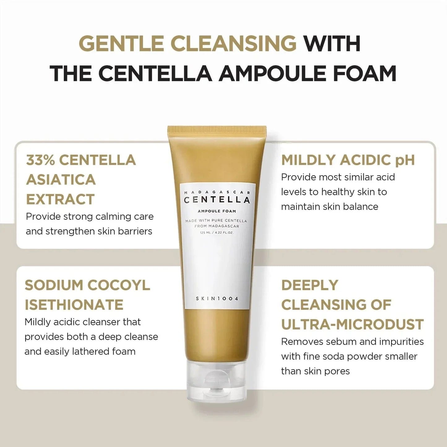 SKIN1004 Madagascar Centella Ampoule Foam 125ml - Image 4