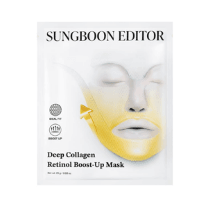 Sungboon Editor Deep Collagen Retinol Boost Up Mask - Μάσκα Άμεσου Lifting με Κολλαγόνο & Ρετινόλη 4τμχ
