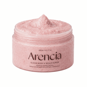Arencia – Fresh Cloud Απολεπιστικό Σώματος & Τριχωτού της Κεφαλής με Λεβάντα & Αχλάδι, 260 γρ.