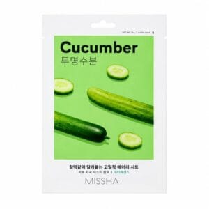 Missha – Airy Fit Sheet Mask Cucumber, 1 sheet